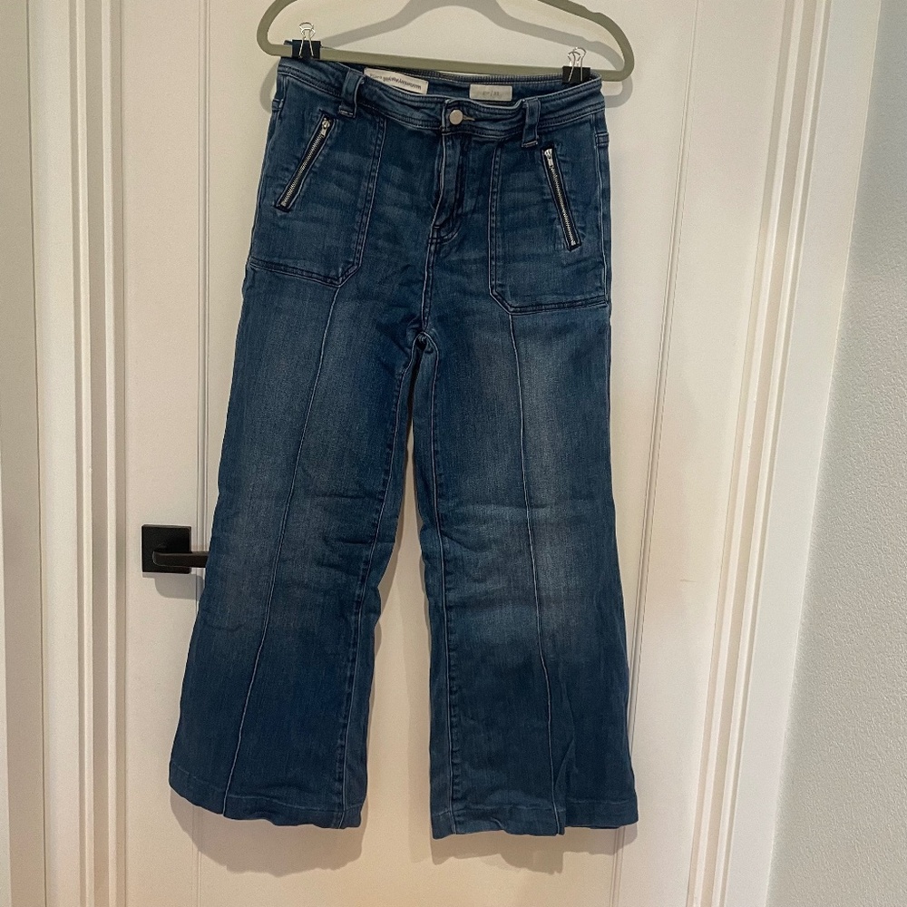 Pilcro front seamed jeans